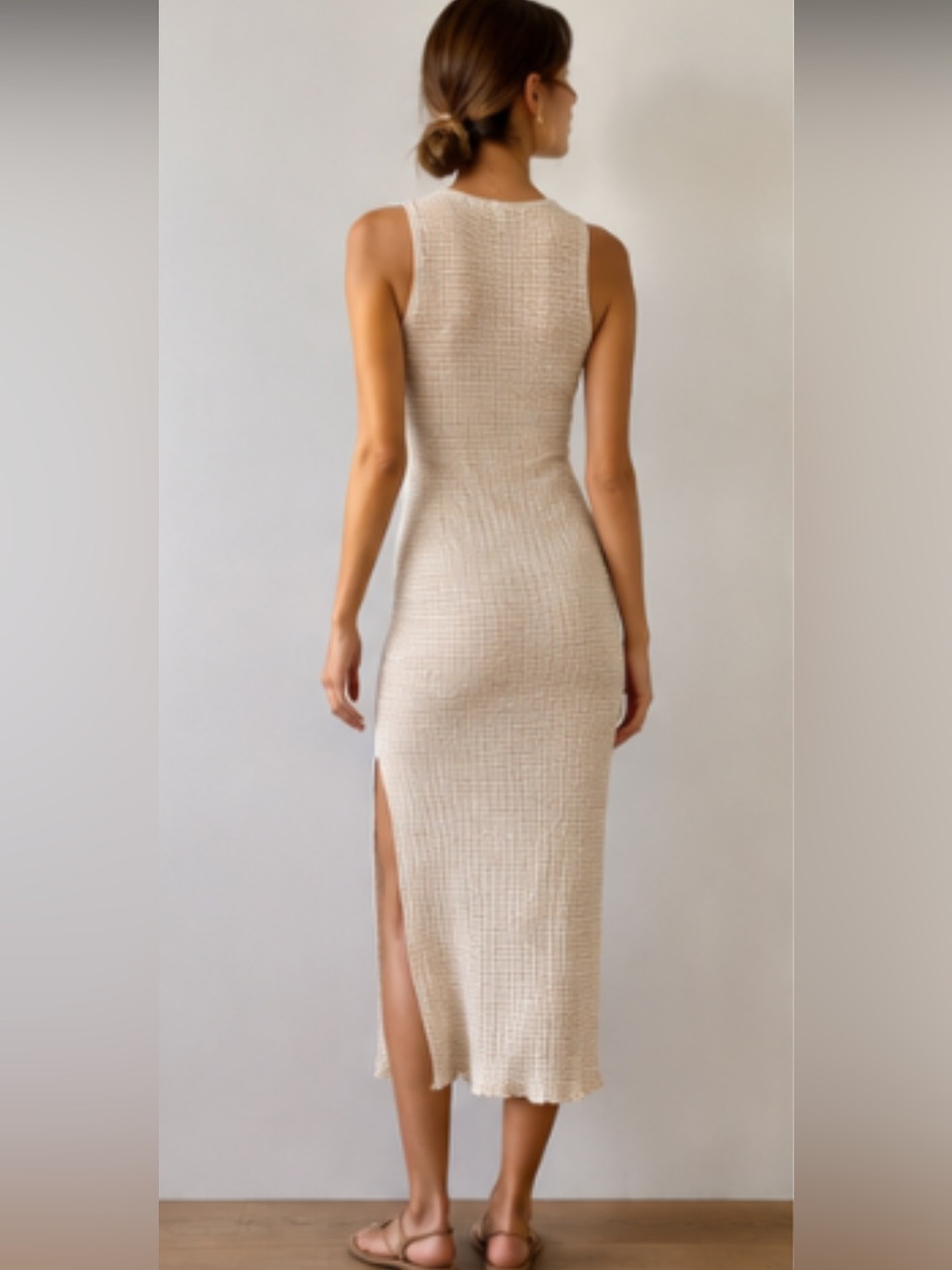 Wilfred Sleeveless Knit Maxi Dress